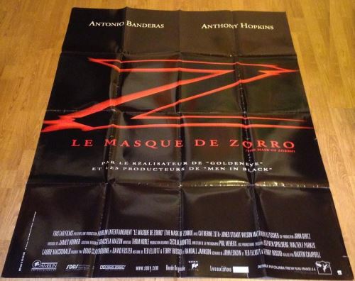Le Masque de Zorro AFFICHE CINEMA ORIGINALE État correct reconditionné disponible sur Fnac