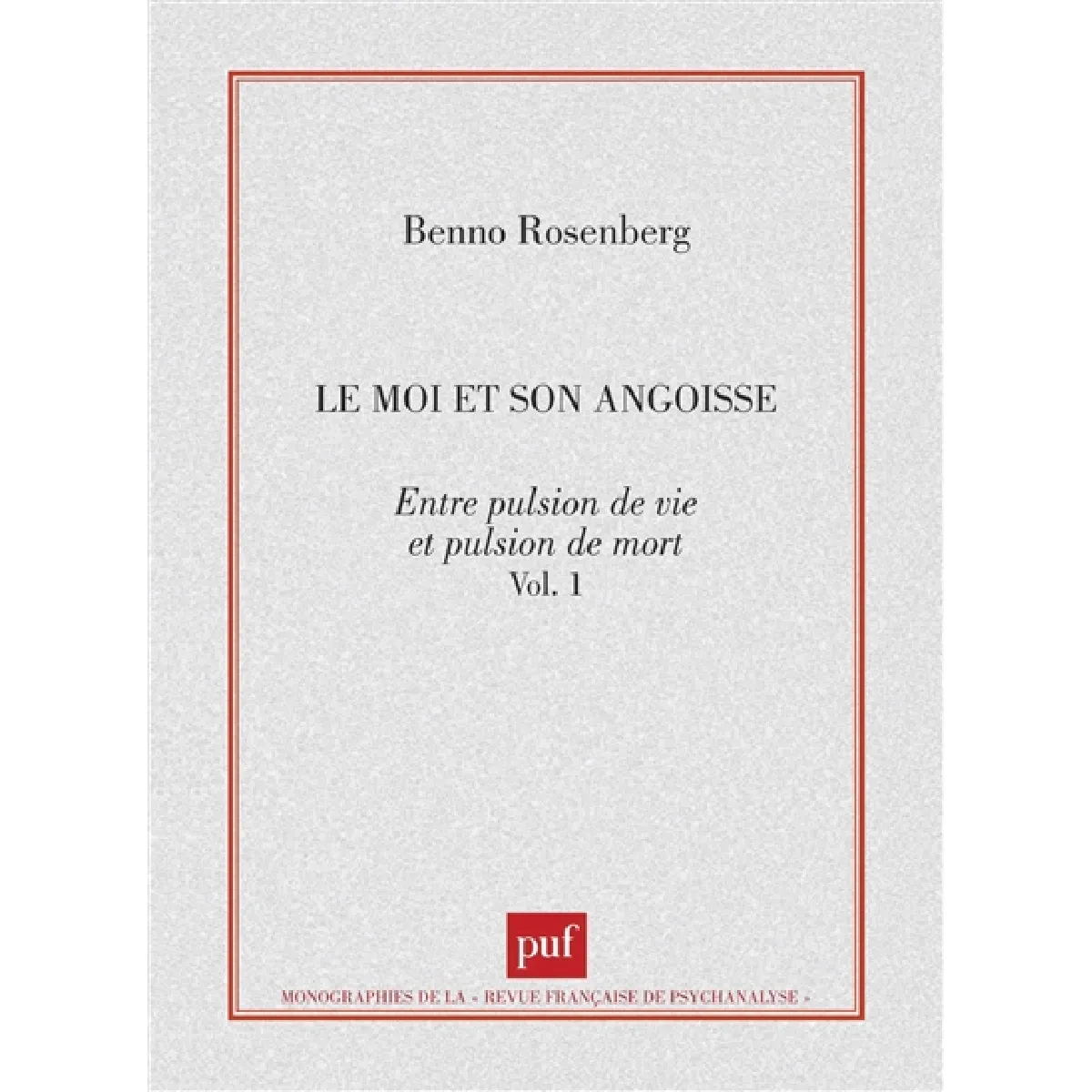 Acheter Le moi et son angoisse : entre pulsion de vie et pulsion de mort État correct - 11,70 € Le moi et son angoisse : entre pulsion de vie et pulsion de mort État correct N/A (Il ne s'agit pas d'une marque reconditionné disponible sur Rue du Commerce Seconde Vie
