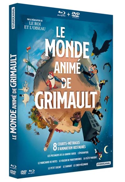Le monde animé de Grimault Combo Blu-ray DVD État correct reconditionné disponible sur Fnac