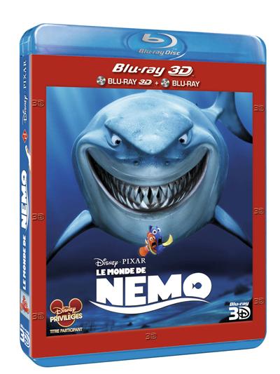 Le monde de Nemo - Combo Blu-Ray 3D État correct reconditionné disponible sur Fnac