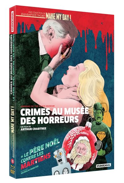 Le Père Noël contre les Martiens / Crimes au musée des horreurs Combo Blu-ray DVD État correct reconditionné disponible sur Fnac