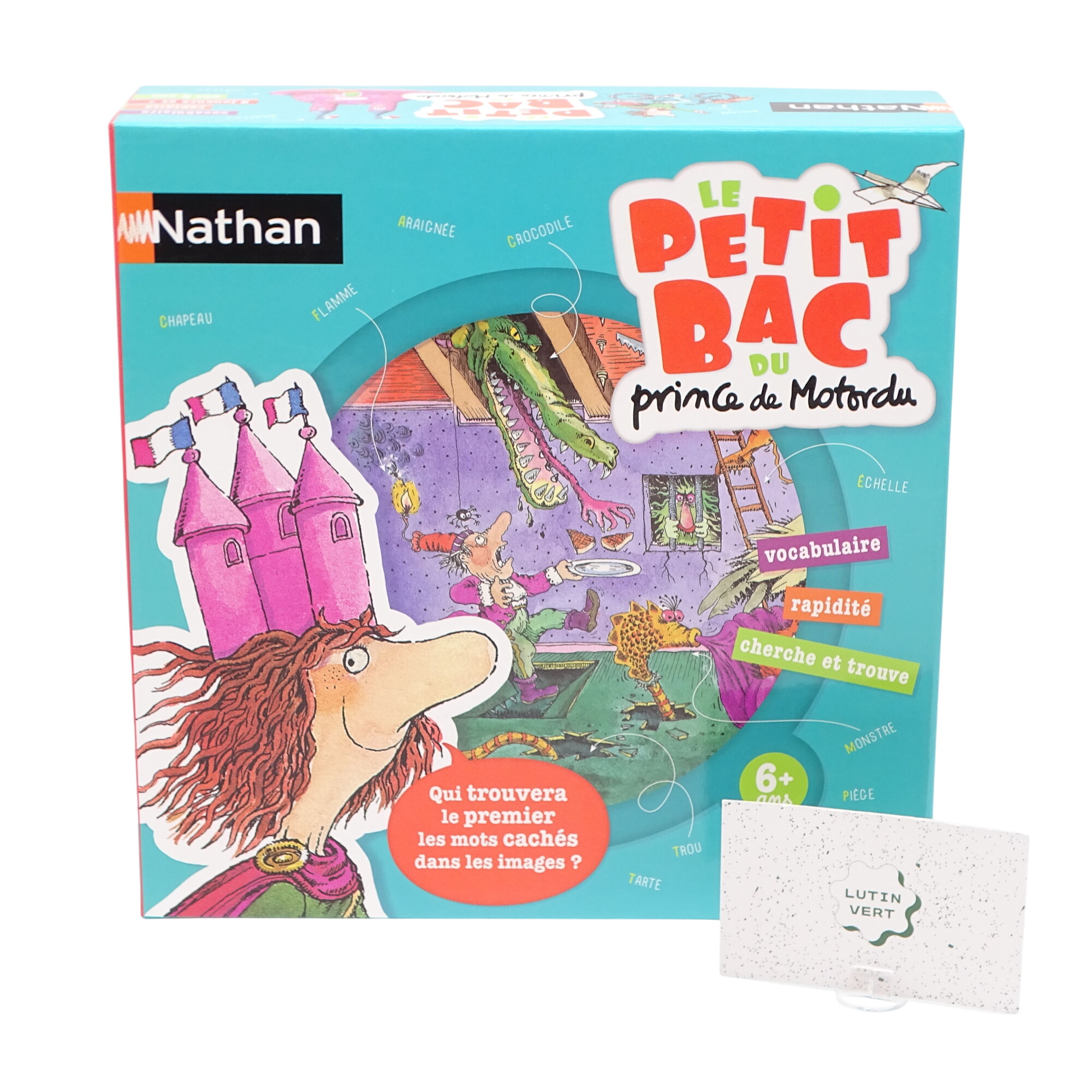 Le petit bac du Prince de Motordu NATHAN - Dès 6 ans | Ref 14530 Parfait état - 12,00 € Le petit bac du Prince de Motordu NATHAN - Dès 6 ans | Ref 14530 Parfait état reconditionné disponible sur Label Emmaüs