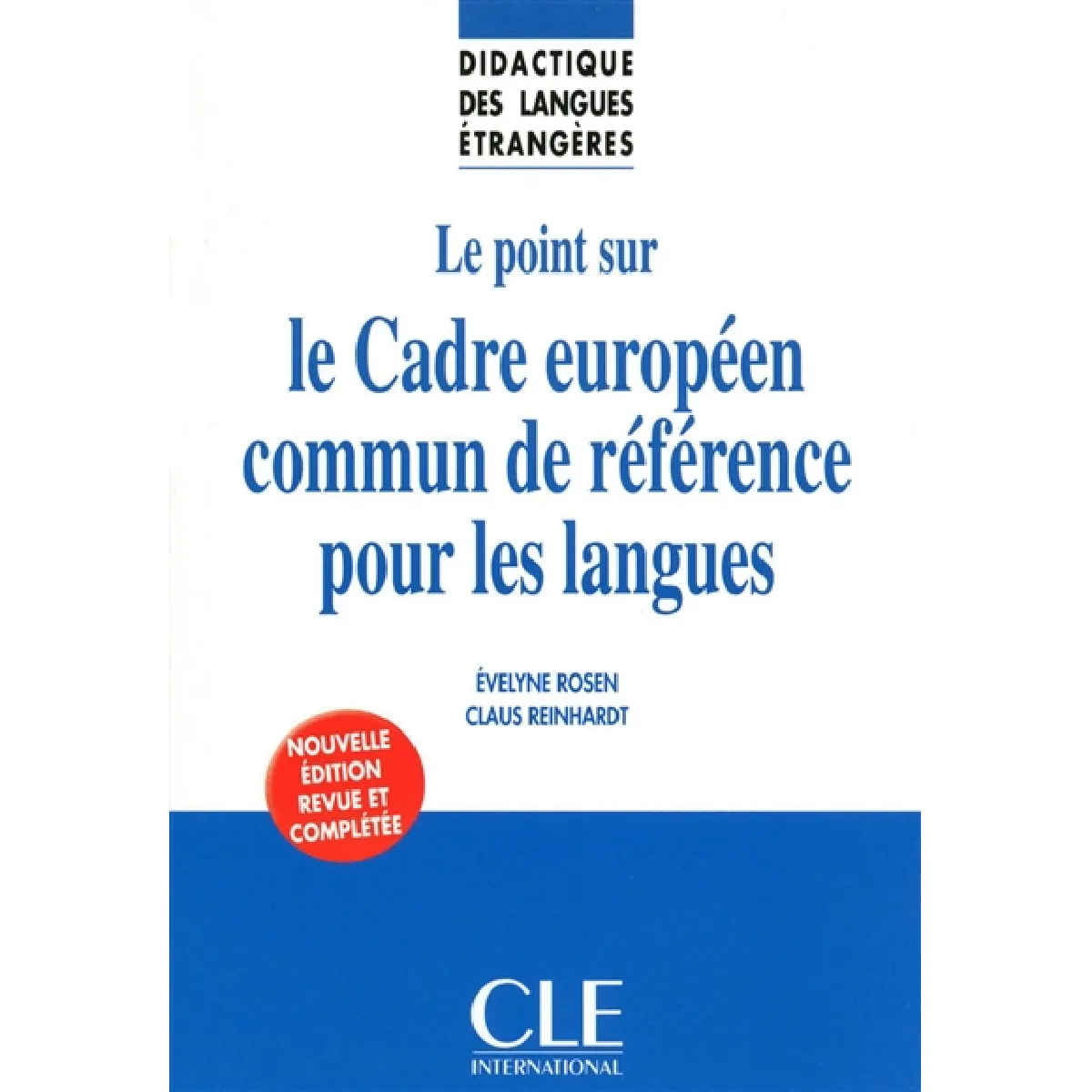 Le point sur le Cadre européen commun de référence pour les langues État correct - 16,31 € Le point sur le Cadre européen commun de référence pour les langues État correct N/A (Il ne s'agit pas d'une marque reconditionné disponible sur Rue du Commerce Seconde Vie