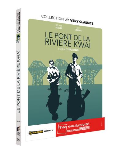 Le Pont de la rivière Kwaï Exclusivité Fnac Blu-ray État correct - 18,89 € Le Pont de la rivière Kwaï Exclusivité Fnac Blu-ray État correct reconditionné disponible sur Fnac