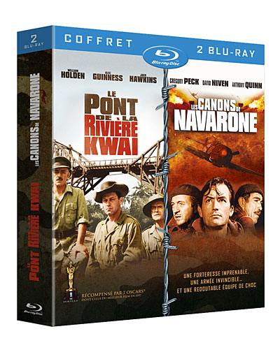 Le pont de la rivière Kwai - Les canons de Navarone - Coffret Blu-Ray État correct - 58,69 € Le pont de la rivière Kwai - Les canons de Navarone - Coffret Blu-Ray État correct reconditionné disponible sur Fnac