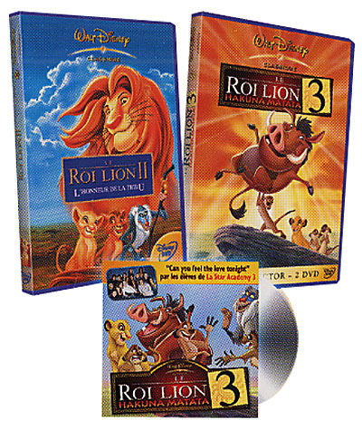 Le Roi Lion 2 - Le Roi Lion 3 État correct - 42,64 € Le Roi Lion 2 - Le Roi Lion 3 État correct reconditionné disponible sur Fnac