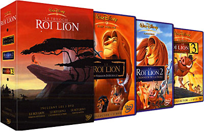 Le Roi Lion - Le Roi Lion 2 - Le Roi Lion 3 État correct reconditionné disponible sur Fnac