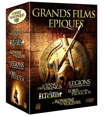 Le Sang des Vikings - Le Royaume des voleurs - Légions, les guerriers de Rome - Le retour de Merlin - Lord Protector - Coffret État correct - 18,93 € Le Sang des Vikings - Le Royaume des voleurs - Légions, les guerriers de Rome - Le retour de Merlin - Lord Protector - Coffret État correct reconditionné disponible sur Fnac