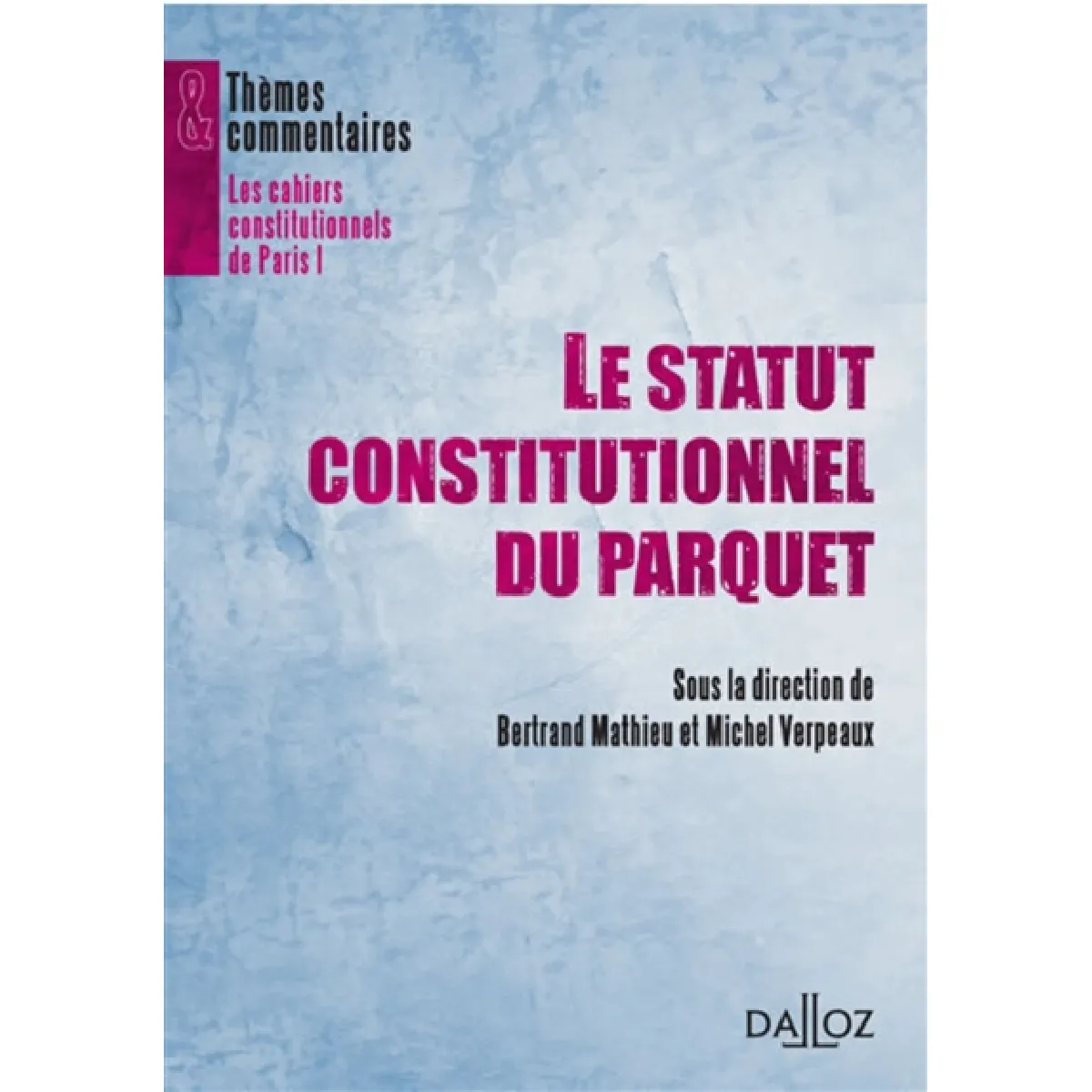 Acheter Le statut constitutionnel du parquet État correct - 12,16 € Le statut constitutionnel du parquet État correct N/A (Il ne s'agit pas d'une marque reconditionné disponible sur Rue du Commerce Seconde Vie