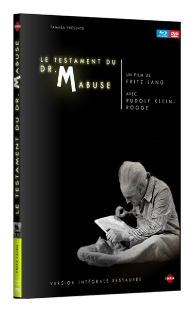 Le testament du docteur Mabuse Combo Blu-ray DVD État correct reconditionné disponible sur Fnac