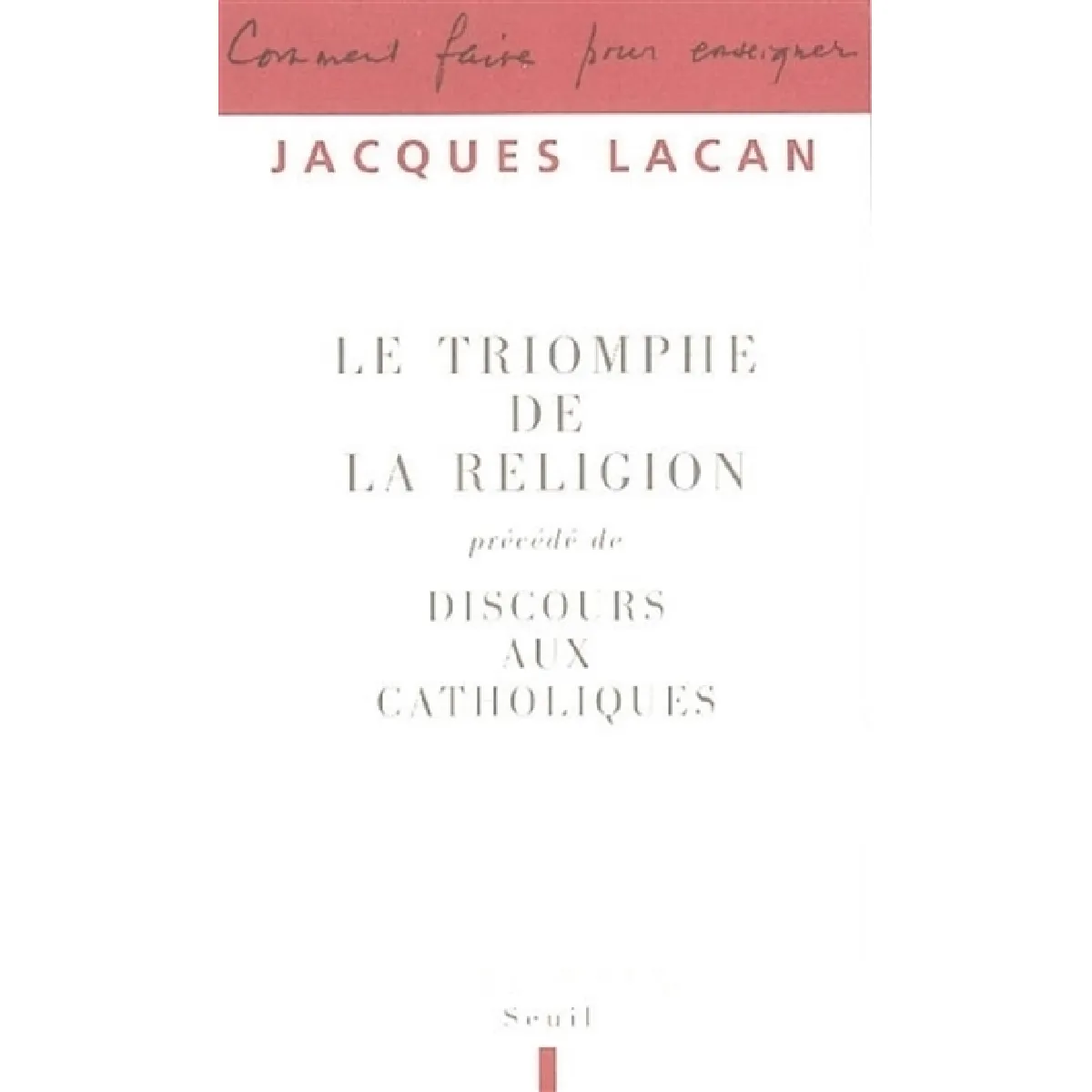 Acheter Le triomphe de la religion. Discours aux catholiques État correct - 10,82 € Le triomphe de la religion. Discours aux catholiques État correct N/A (Il ne s'agit pas d'une marque reconditionné disponible sur Rue du Commerce Seconde Vie