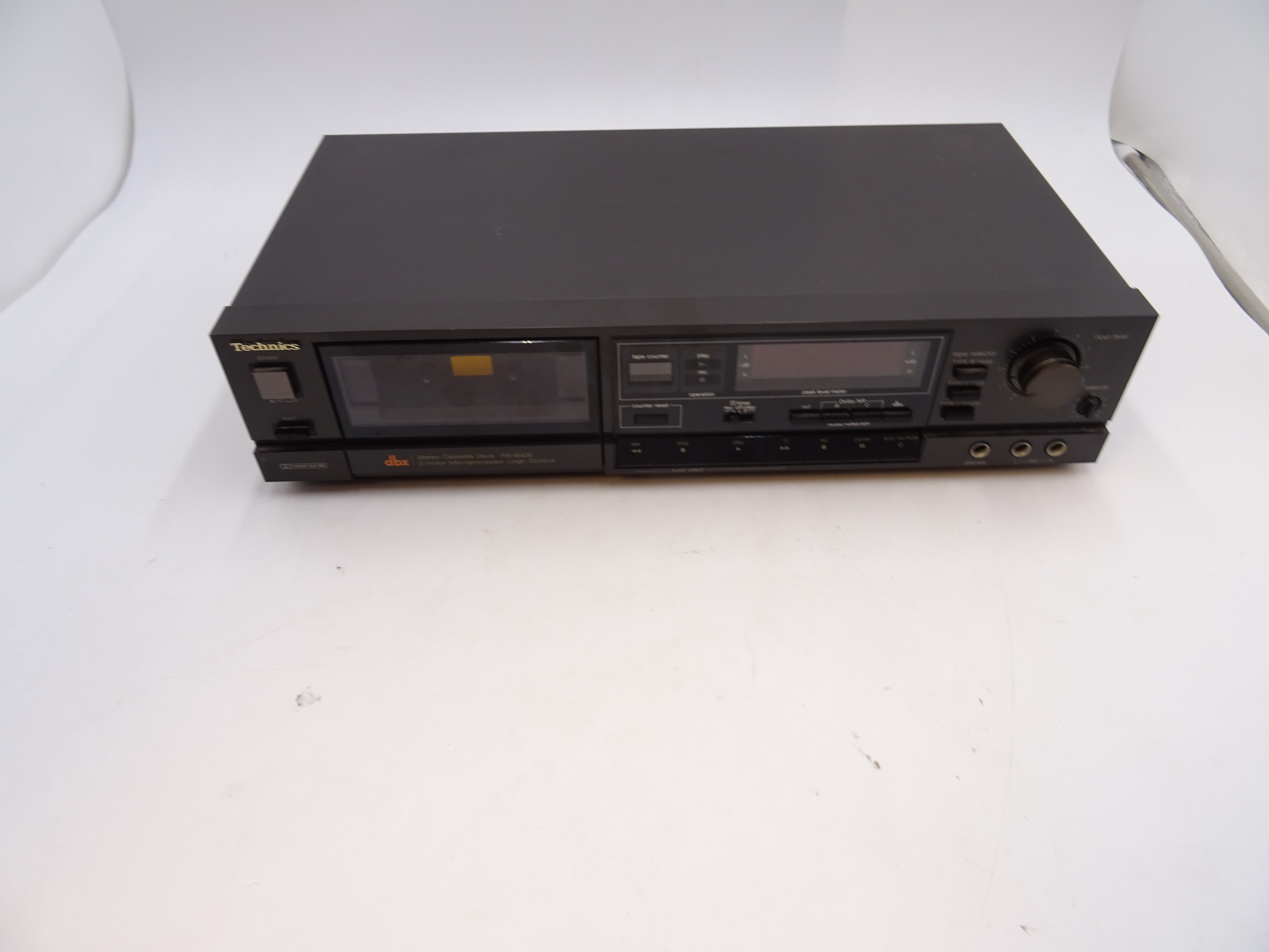 Voir photo 2 de Lecteur cassette deux têtes Technics RS-B 405. | Dero Lecteur cassette deux têtes Technics RS-B 405. Bon état reconditionné photo 2 | Dero