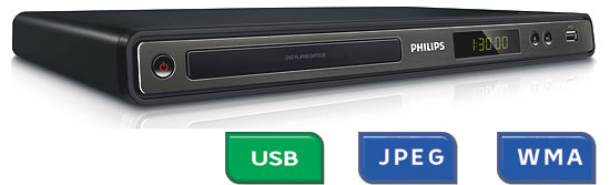 Lecteur DVD Philips DVP3520 Noir État correct Philips reconditionné disponible sur Fnac