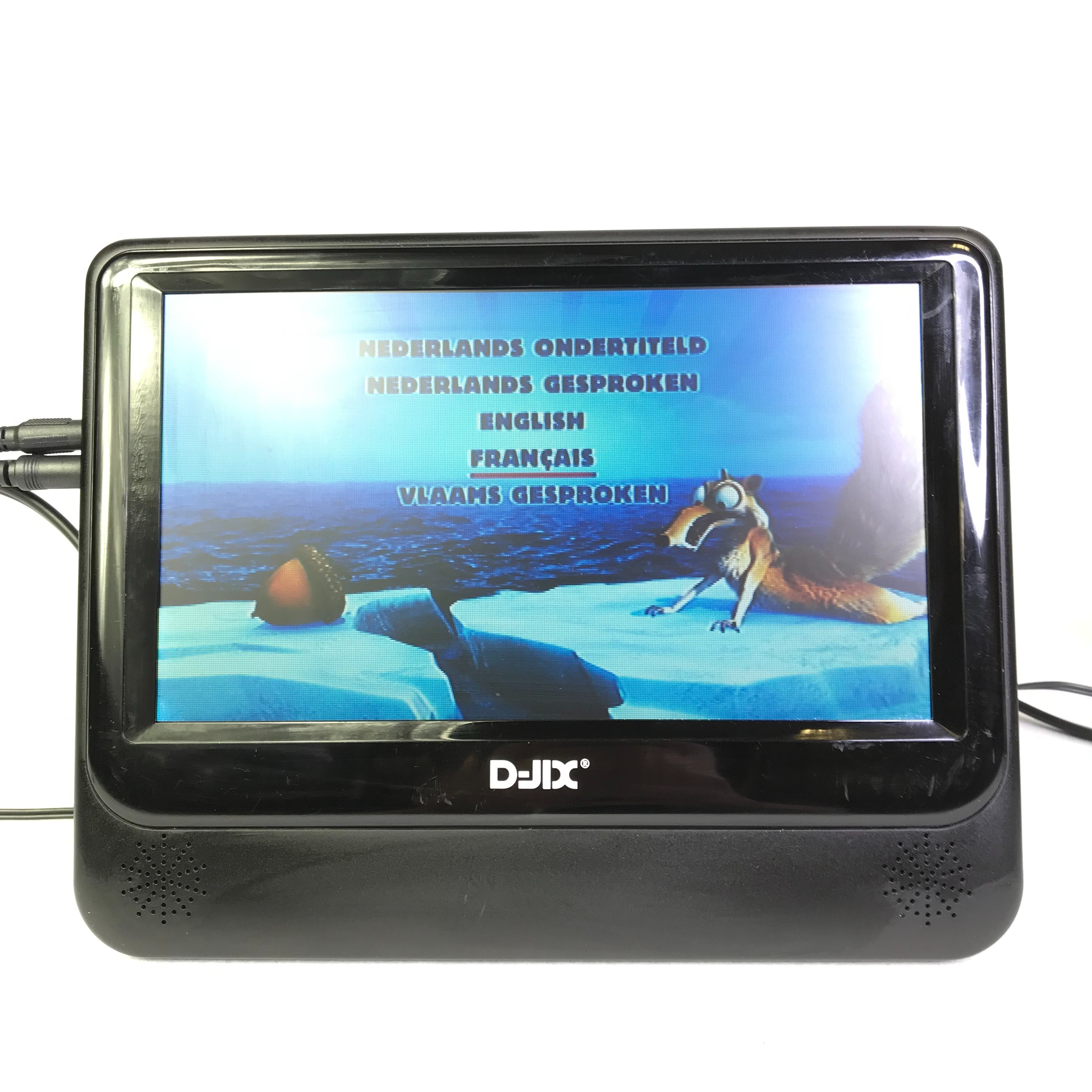 Voir photo 3 de Lecteur DVD portable avec 2 écrans : DJIX PVS 902-40LSM Lecteur DVD portable avec 2 écrans : DJIX PVS 902-40LSM bon état reconditionné photo 3