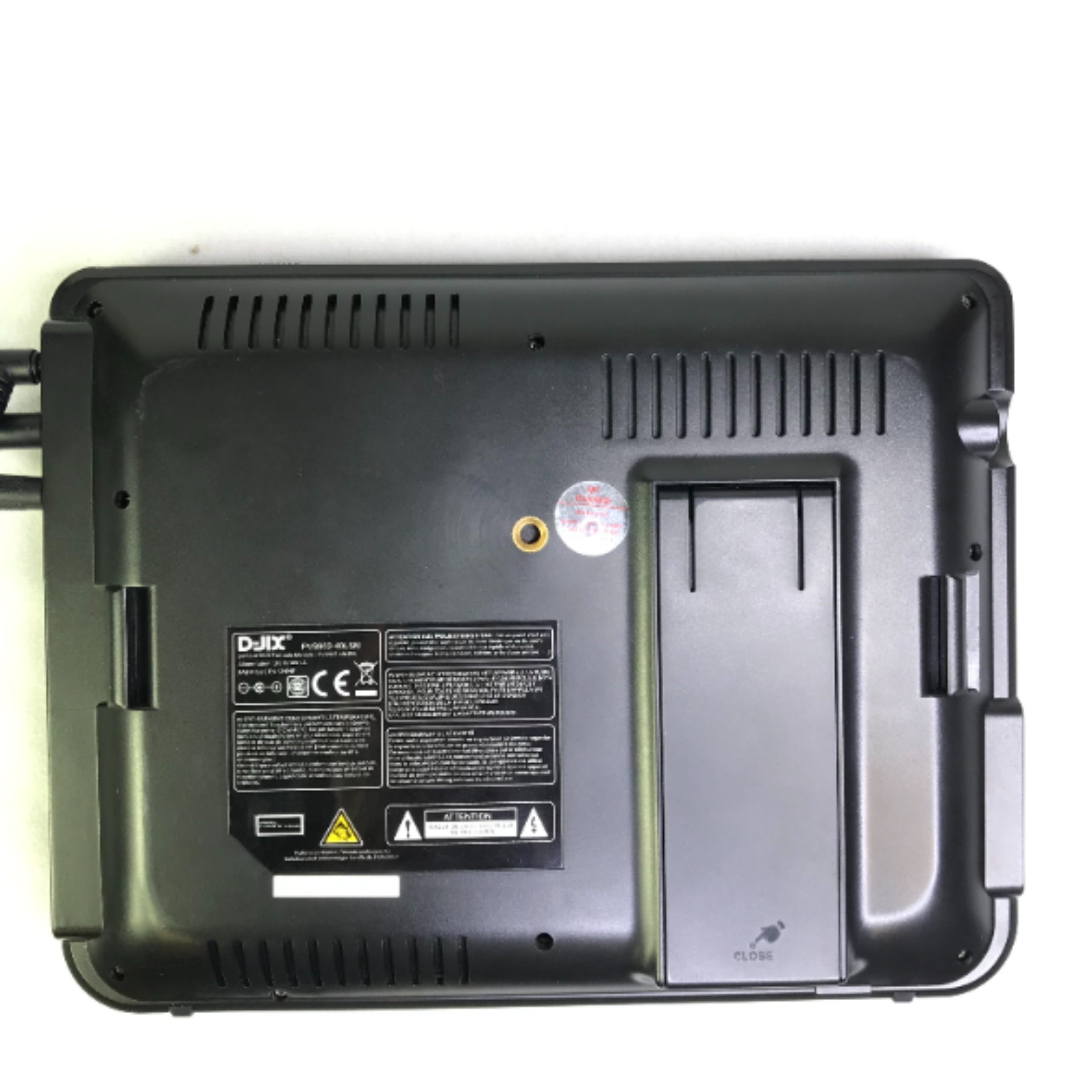 Voir photo 8 de Lecteur DVD portable avec 2 écrans : DJIX PVS 902-40LSM Lecteur DVD portable avec 2 écrans : DJIX PVS 902-40LSM bon état reconditionné photo 8
