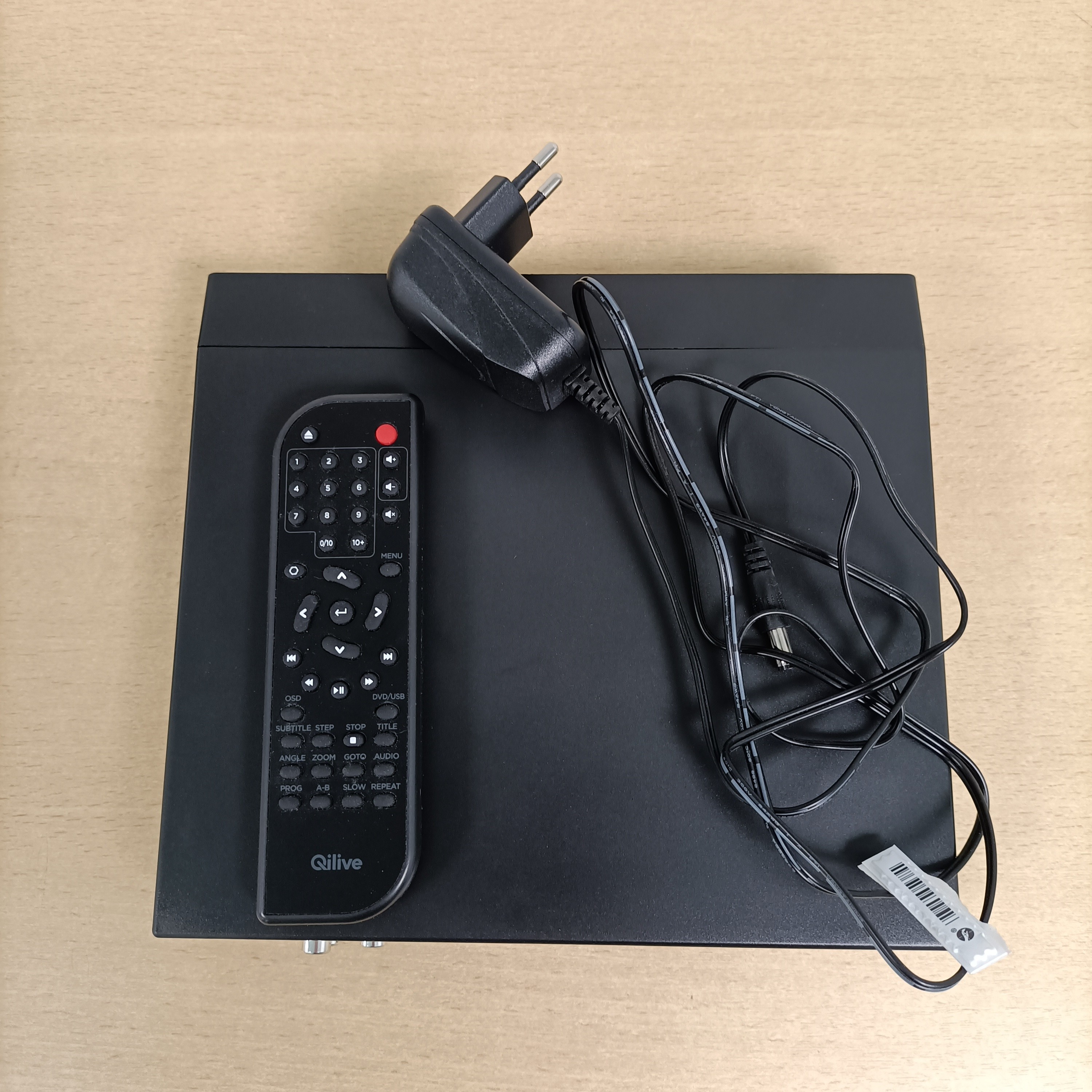 Voir photo 3 de Lecteur DVD Qilive noir compact télécommande alimentation péritel RCA boîte Sony Lecteur DVD Qilive noir compact télécommande alimentation péritel RCA boîte Sony bon état reconditionné photo 3