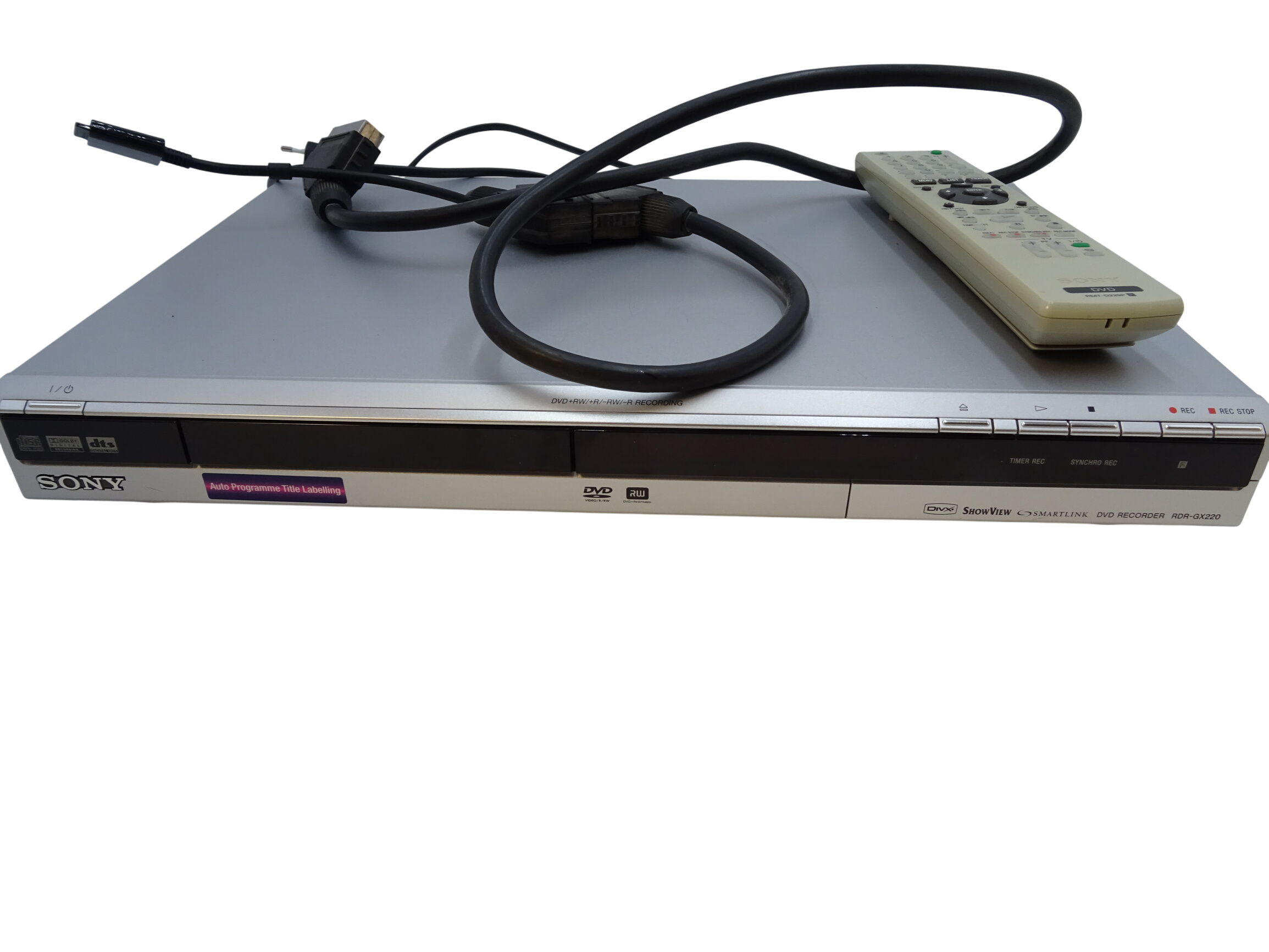 Acheter Lecteur DVD Sony RDR-GX220 Bon état - 20,00 € Lecteur DVD Sony RDR-GX220 Bon état reconditionné disponible sur Label Emmaüs