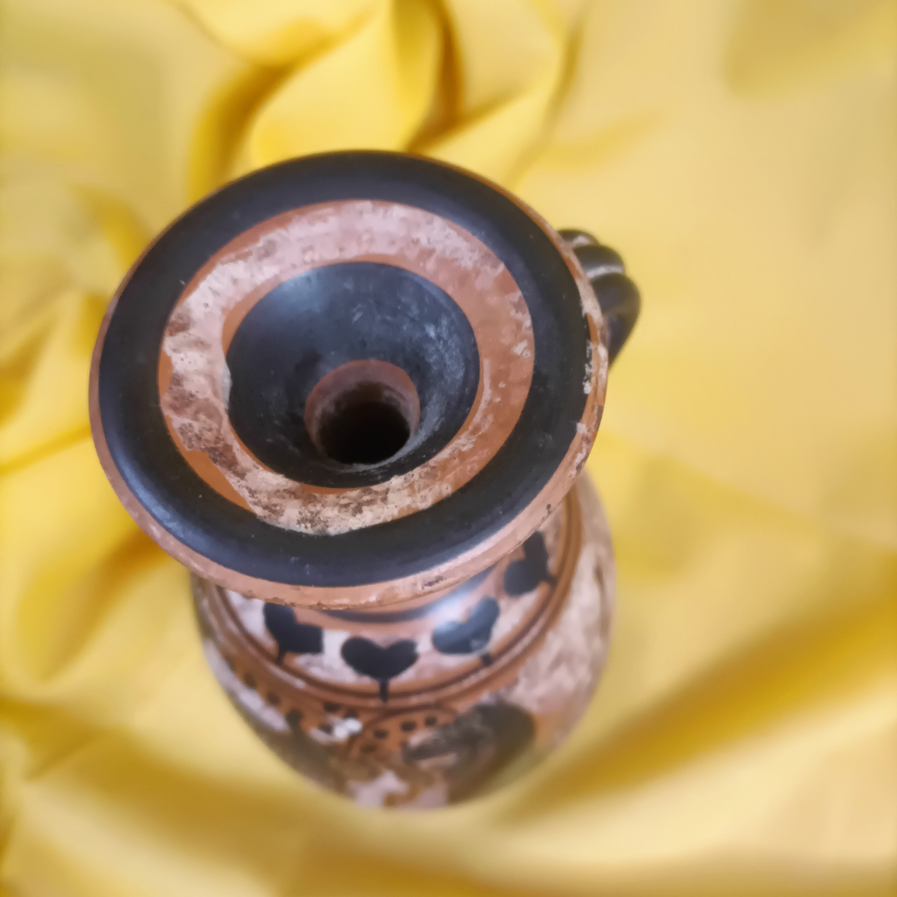 Voir photo 8 de Lécyte ou vase amphore grècque Lécyte ou vase amphore grècque Très bon état reconditionné photo 8
