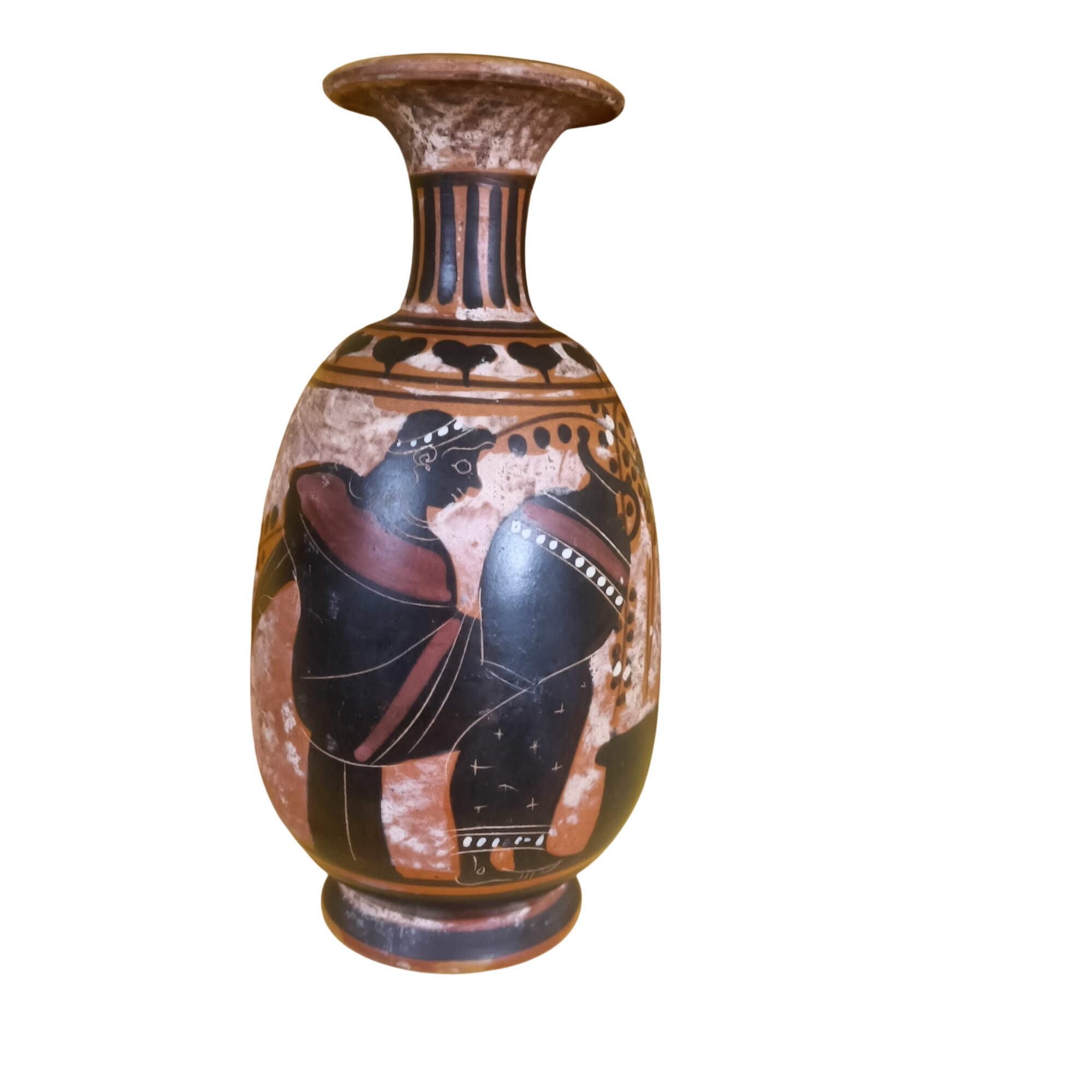 Lécyte ou vase amphore grècque Très bon état - 70,00 € Lécyte ou vase amphore grècque Très bon état reconditionné disponible sur Label Emmaüs