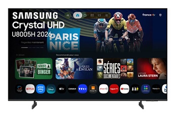 LED TU55U8005H 140 cm 2026 Bon état Samsung reconditionné disponible sur Darty