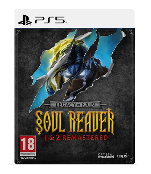 Legacy of Kain™ Soul Reaver 1&2 Remastered Deluxe Edition PS5 État correct - 67,60 € Legacy of Kain™ Soul Reaver 1&2 Remastered Deluxe Edition PS5 État correct Flashpoint Germany GmbH reconditionné disponible sur Fnac