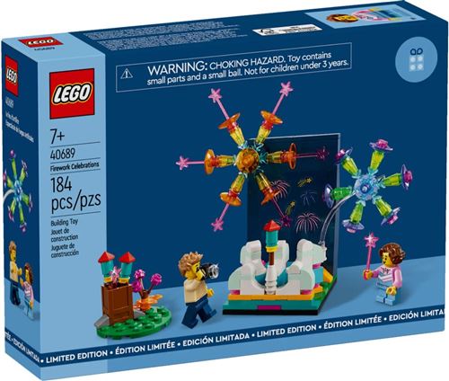 Acheter LEGO® 40689 Le feu d’artifice État correct - 29,87 € | Dero LEGO® 40689 Le feu d’artifice État correct N/A reconditionné disponible sur Fnac | Dero