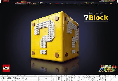 Lego 71395 Bloc point d'interrogation Super Mario 64 État correct - 323,87 € Lego 71395 Bloc point d'interrogation Super Mario 64 État correct N/A reconditionné disponible sur Fnac | Dero