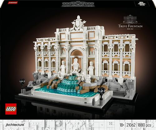 LEGO® Architecture 21062 La fontaine de Trevi État correct Lego Architecture reconditionné disponible sur Fnac