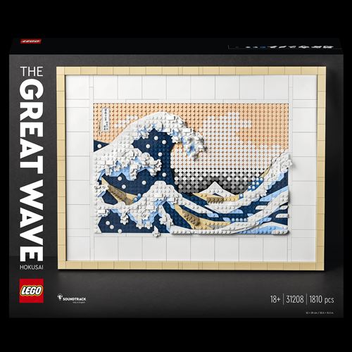 LEGO® Art 31208 La Grande vague d’Hokusai État correct LEGO Art reconditionné disponible sur Fnac