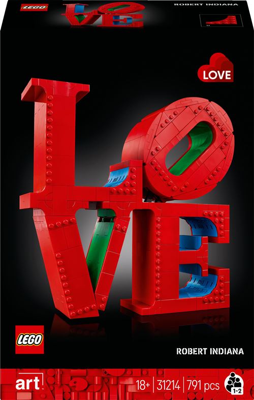 LEGO® Art 31214 LOVE État correct LEGO Art reconditionné disponible sur Fnac