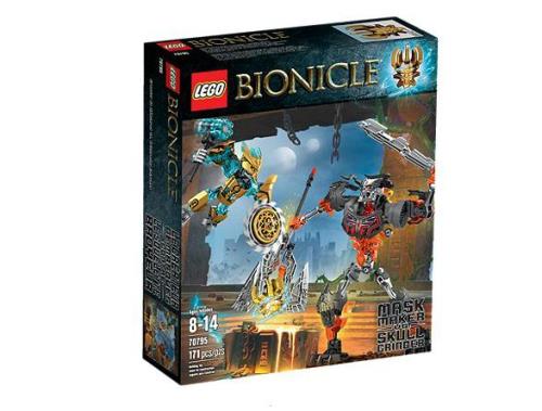 LEGO® BIONICLE® 70795 Le Créateur de Masque contre le Crâne Broyeur État correct Lego reconditionné disponible sur Fnac