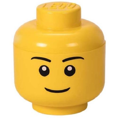 LEGO boîte de rangement tête de garçon petit 16 x 18,5 cm polypropylène jaune État correct - 29,63 € LEGO boîte de rangement tête de garçon petit 16 x 18,5 cm polypropylène jaune État correct Lego reconditionné disponible sur Fnac