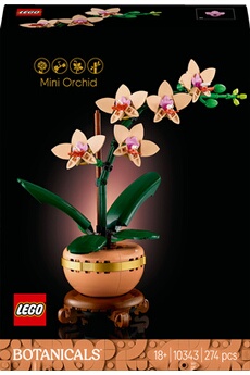 Acheter LEGO Botanicals 10343 L'orchidée miniature Bon état - 20,99 € | Dero LEGO Botanicals 10343 L'orchidée miniature Bon état Lego Botanicals reconditionné disponible sur Darty | Dero