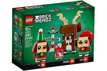 LEGO BrickHeadz 40353 Renne, Elfe et Elfie Bon état Lego Marvel reconditionné disponible sur Darty