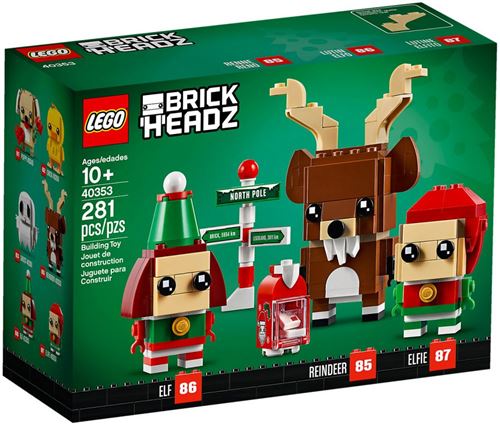 LEGO® BrickHeadz™ 40353 Renne, Elfe et Elfie État correct reconditionné disponible sur Fnac