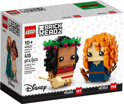 LEGO® BrickHeadz™ 40621 Vaiana et Mérida État correct N/A reconditionné disponible sur Fnac
