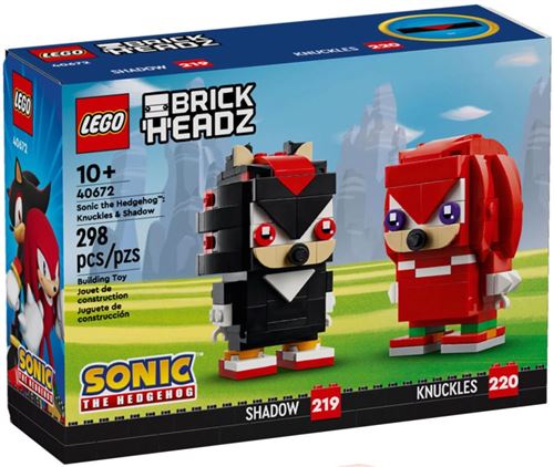 LEGO® BrickHeadz™ 40672 Sonic The Hedgehog™ : Knuckles et Shadow État correct reconditionné disponible sur Fnac