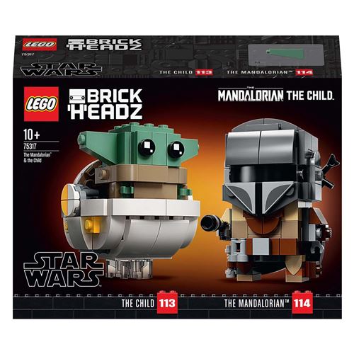 LEGO® BrickHeadz™ Star Wars™ 75317 Le Mandalorien et l'Enfant État correct LEGO Star Wars reconditionné disponible sur Fnac