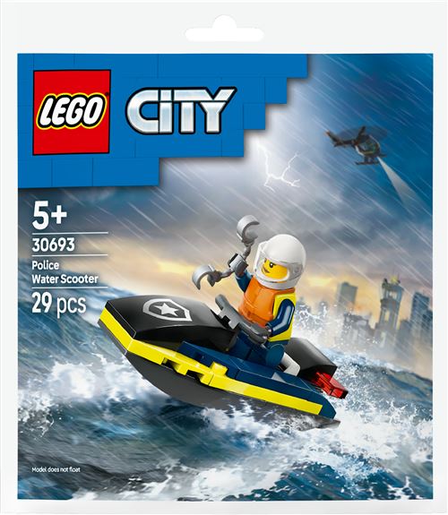 LEGO® City 30693 Le jet-ski de la police État correct Lego reconditionné disponible sur Fnac