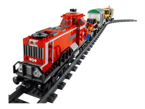 LEGO City 3677 - Le train de marchandises rouge État correct reconditionné disponible sur Fnac