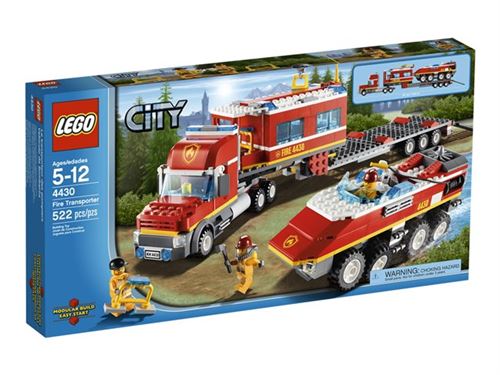 LEGO City 4430 - Le transporteur des pompiers État correct reconditionné disponible sur Fnac