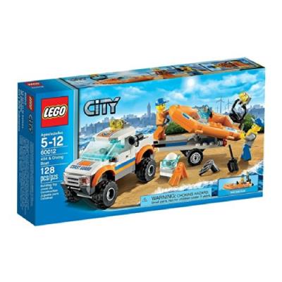 Lego City - 60012 - Jeu de Construction - Le Transporteur du Bateau du Garde - Côtes État correct reconditionné disponible sur Fnac