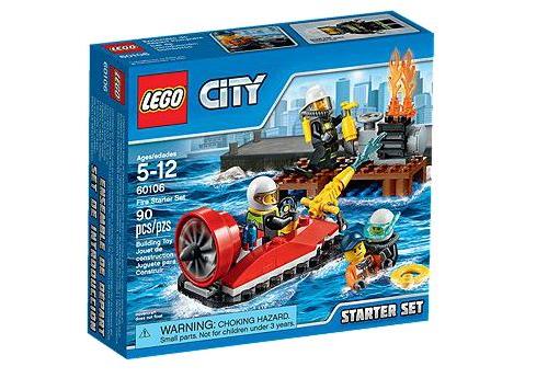 LEGO® City 60106 Ensemble de démarrage pompiers État correct Le Creuset reconditionné disponible sur Fnac