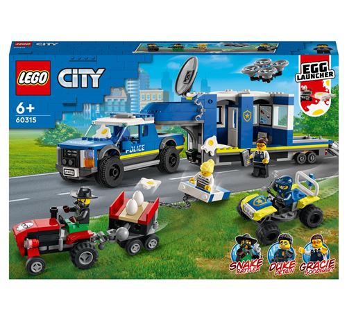 LEGO® City 60315 Le camion de commandement mobile de la police État correct Lego City reconditionné disponible sur Fnac