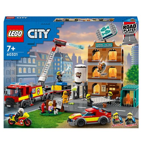 LEGO® City 60321 La brigade des pompiers État correct Lego City reconditionné disponible sur Fnac