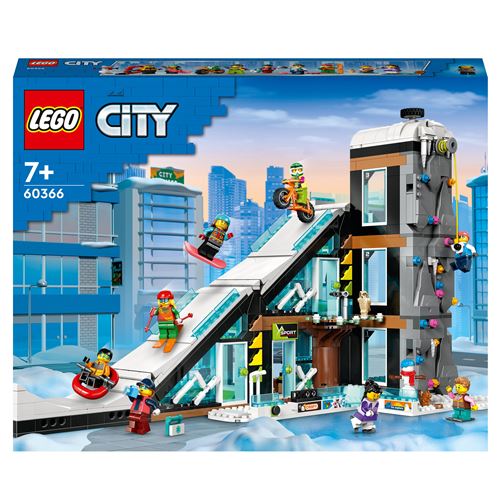 LEGO® City 60366 Le complexe de ski et d’escalade État correct Lego City reconditionné disponible sur Fnac