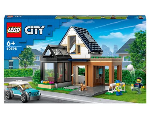 LEGO® City 60398 La maison familiale et la voiture électrique État correct Lego City reconditionné disponible sur Fnac