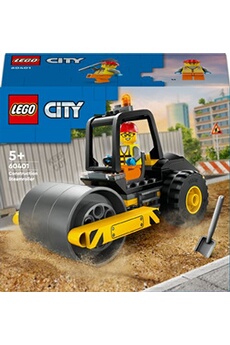 LEGO City 60401 Le rouleau compresseur de chantier Bon état reconditionné disponible sur Darty