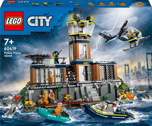 LEGO® City 60419 La prison de la police en haute mer État correct Lego City reconditionné disponible sur Fnac