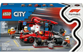 LEGO City 60443 Arrêt au stand de F1 avec voiture Ferrari Bon état Lego City reconditionné disponible sur Darty